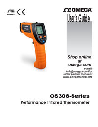 Thumbnail of document Manual - OS-306-121  -50 to 700°C, 12:1 Performance Infrared Thermometer
